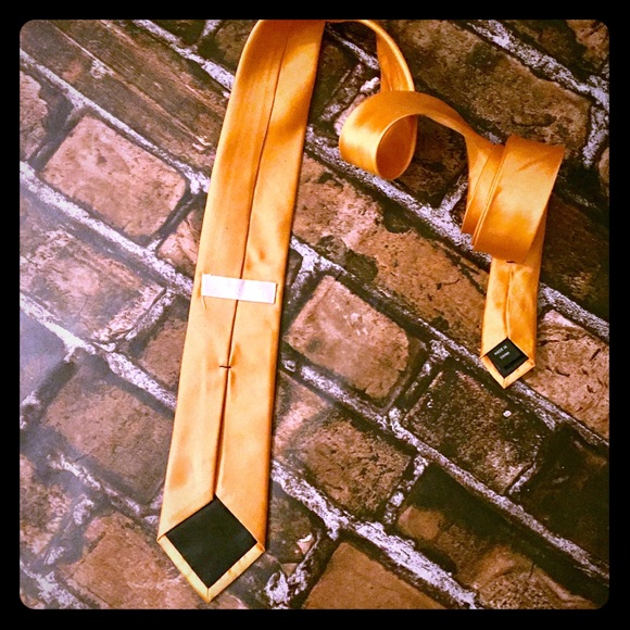 Michael Kors Other - MICHAEL KORS Silk Skinny Orange Tie